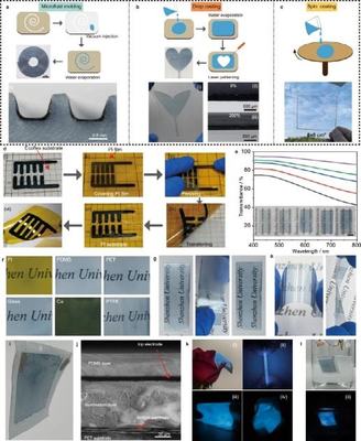 《自然·通讯》深圳大学周学昌:可溶液加工、柔软、自粘和导电高分子复合材料及水凝胶用于软电子产品